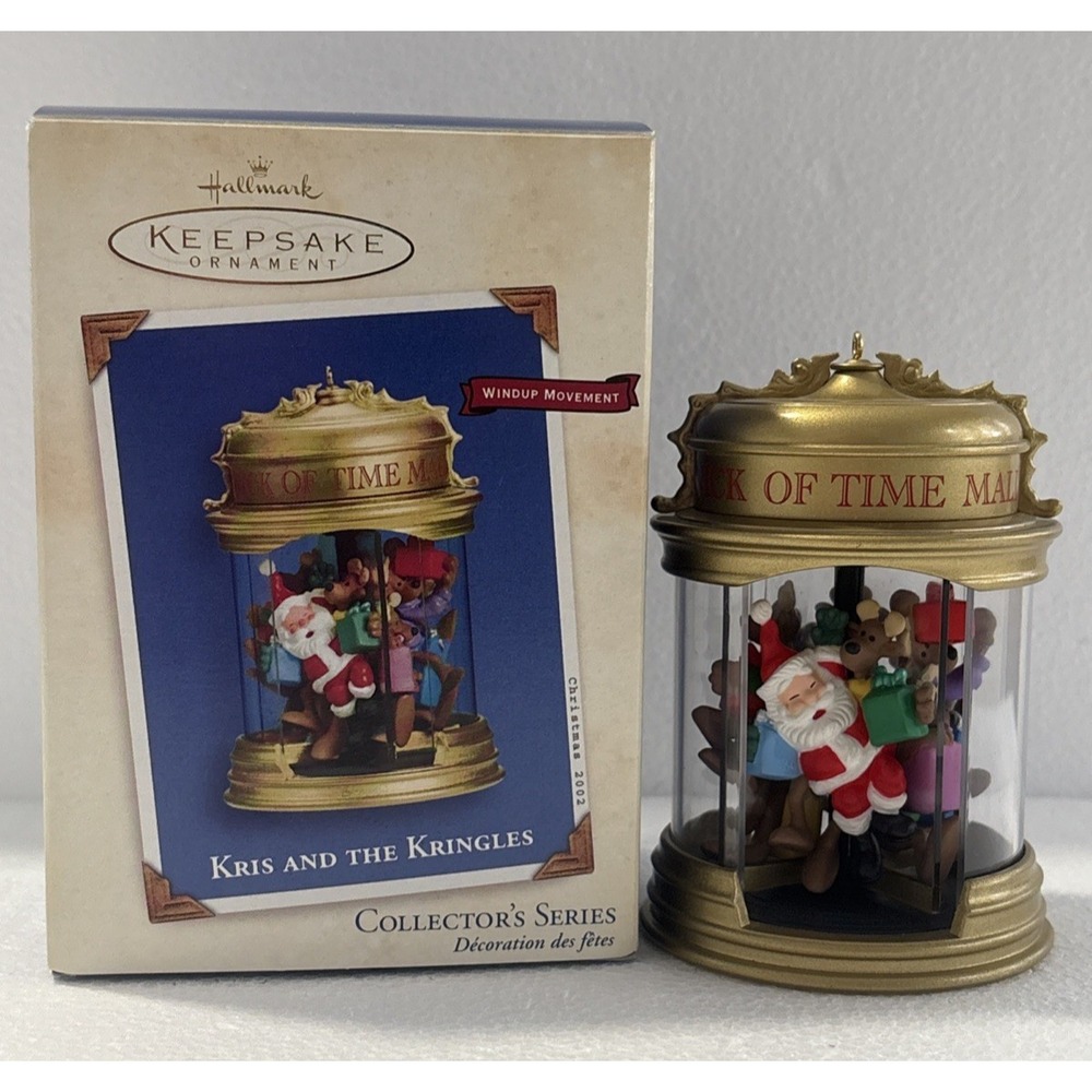 Hallmark Keepsake 2002 Kris and the Kringles Christmas Tree Ornament
